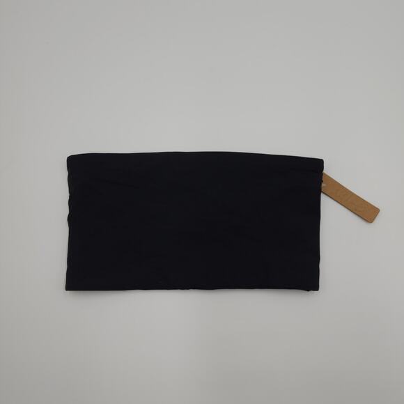 Skims Fits Everybody Bandeau Bralette in Onyx Size XXS - Picture 1 of 6